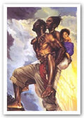 As One by Kevin Williams (WAK) 24"x32" Art Print Poster