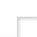 Craig Frames 10x13 Mat for Picture Frame White with Cream Core and 6x9 Opening Size (B222MAT)