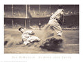 Joe Dimaggio Sliding Into Third - Poster by Bettmann-Corbis (32 x 24)