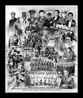 Wishum Gregory African American Patriots (A Tribute to African American Members of The United States Armed Forces), 11.5x8.5 inches (Black Frame)