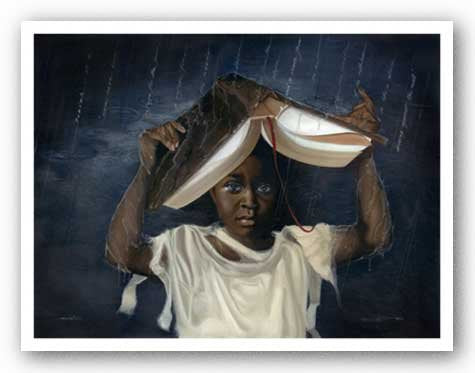 Bruce Teleky Sheltered by Edwin Lester 24"x32" Art Print Poster