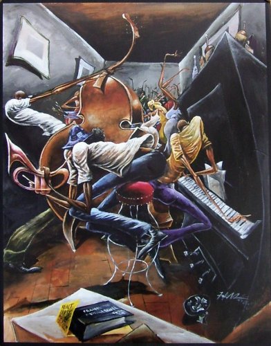 pandorasposters.com Frank Morrison Fine Art Print - Rent Party 22x28