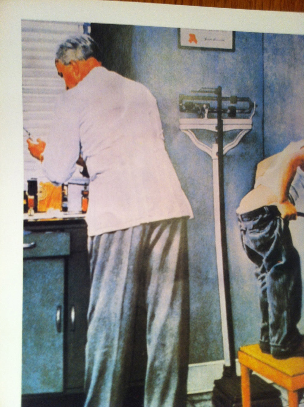 Before the Shot by Norman Rockwell 14"x11" Art Print Poster