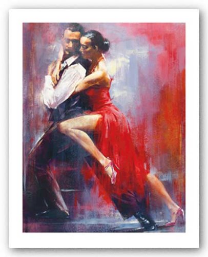 Tango Nuevo I by Pedro Alvarez 19 3/4"x15 3/4" Art Print Poster