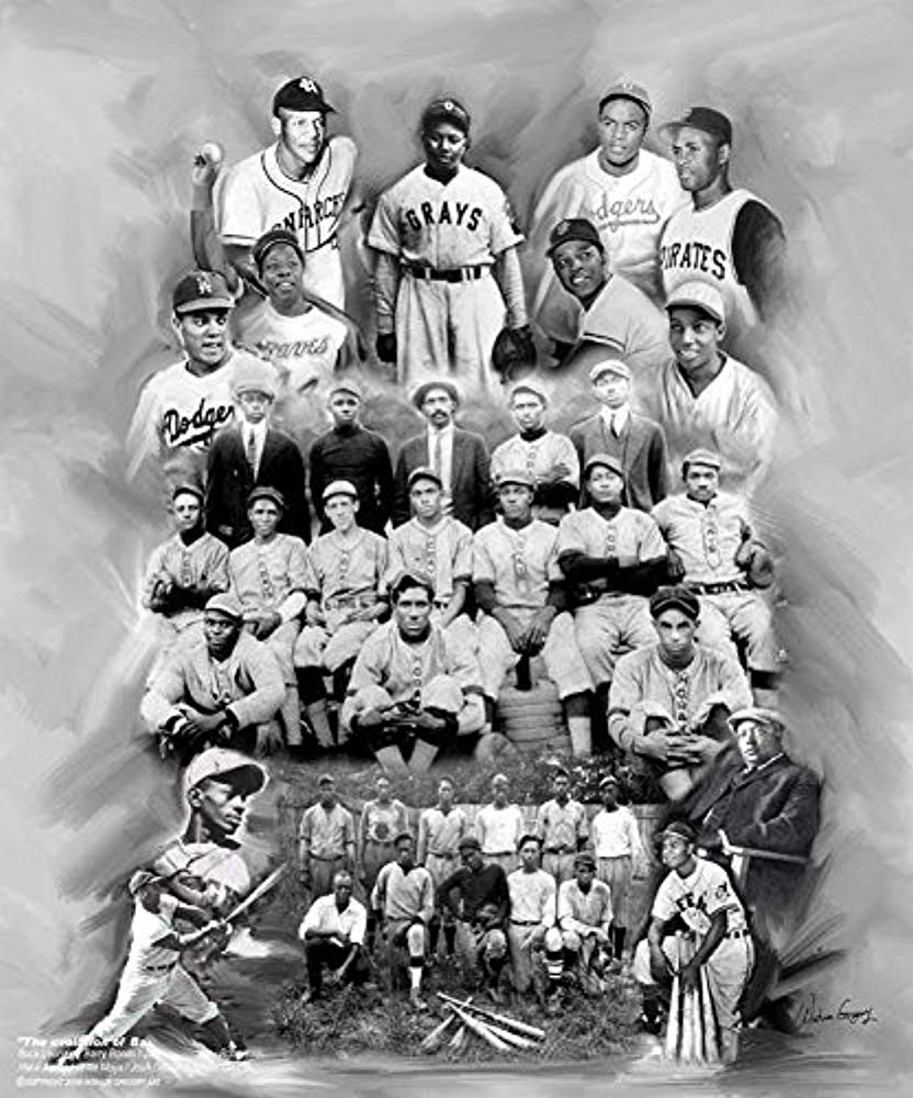 The Poster Corp Negro Baseball League Wall Art Print, 11x8.5 inches