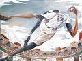 artworkforless.com The Pitch by Frank Morrison - 26 x 34 inches - Fine Art Print/Poster