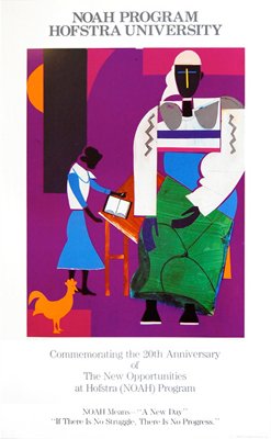Noah Means - a New Day - Poster by Romare Bearden (21 x 34 1/2)
