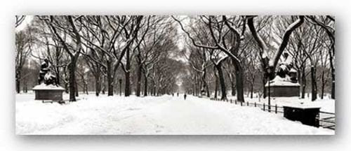 Central Park, Poet's Lane by Igor Maloratsky - 13 x 19 inches - Fine Art Print / Poster