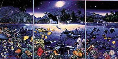 Christian Riese Lassen - Harmony Art Print Gold Foil Embossed
