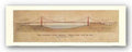 Golden Gate Bridge by Craig Holmes 10.25"x33.5" Art Print Poster