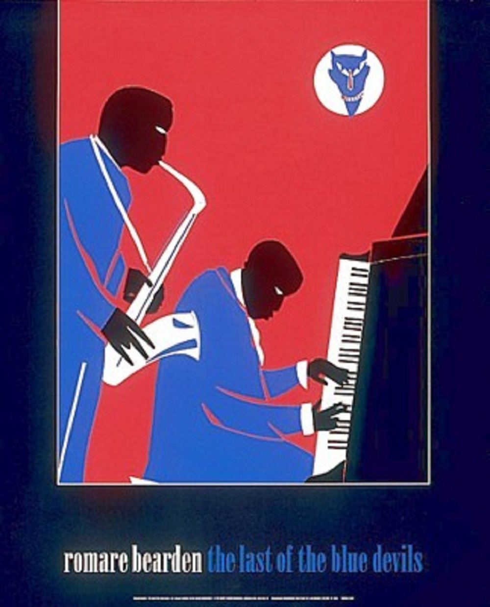Urparcel Last of The Blue Devils Art Print by Romare Bearden