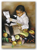 You Are What You Eat (His/mini) by Edwin Lester 9"x6.5" Art Print Poster