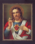 Jesus: Sacred Heart - Poster by Thomas L. Cathey Collection (22 x 28)