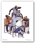 Bruce Teleky Out The Back Door by Annie Lee 14"x11" Art Print Poster