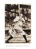 Babe Ruth - The Sultan of Swat, Art Poster by Bettman/Corbis