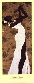 Center Stage - Poster by Phyllis Stephens (14 x 34)