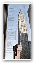Chrysler Building Architecture by Phil Maier 24"x12" Art Print Poster