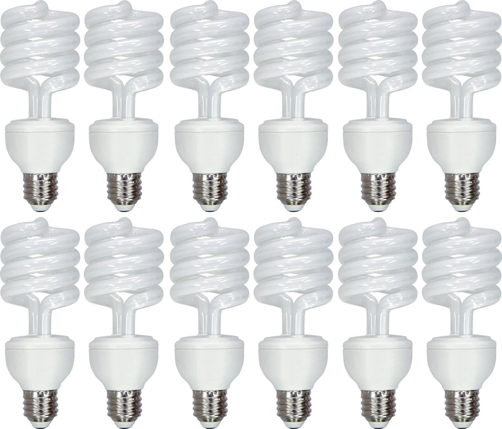 GE Lighting Energy Smart Spiral CFL, 825-Lumen T3 Spiral Light Bulb with Medium Base