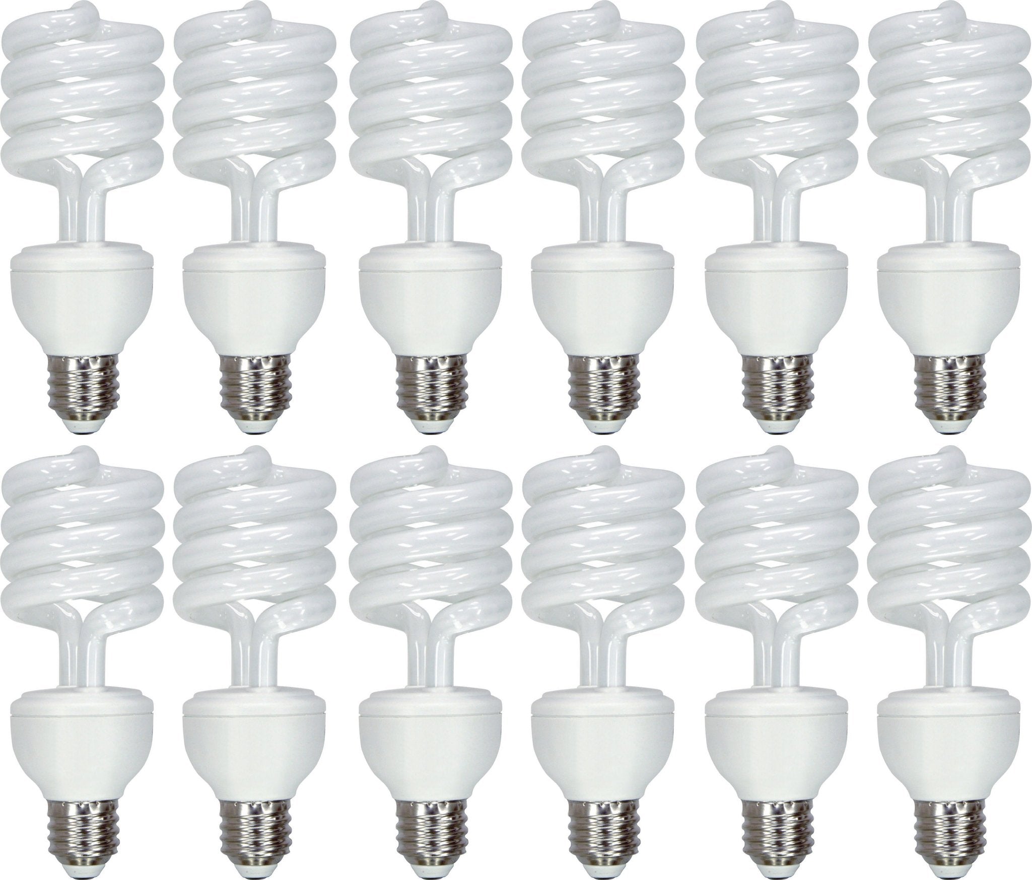 GE Lighting Energy Smart Spiral CFL, 825-Lumen T3 Spiral Light Bulb with Medium Base
