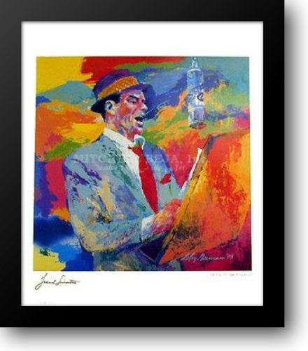Frank Sinatra 24x28 Framed Art Print by Neiman, LeRoy