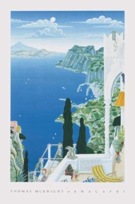 Anacapri - Poster by Thomas Mcknight (24 x 36)