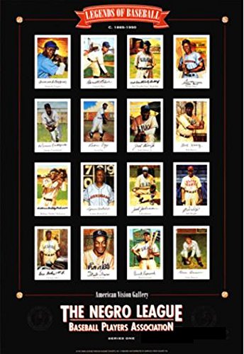 Negro League Baseball Legends, Art Poster by Lewis