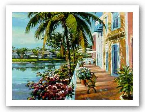 Naples, Florida by Howard Behrens 11"x8.25" Art Print Poster