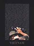 Vietnam Memory Wall by Peter Marlow Art Print, 24 x 32 inches