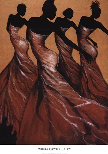 Flow Poster by Monica Stewart (24.00 x 34.00)