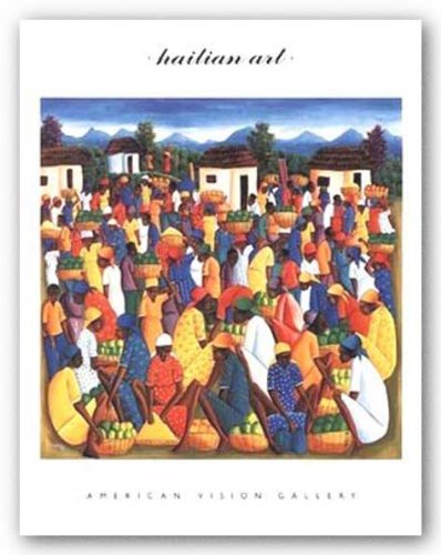 Bruce Teleky Haitian Art by Pierre 28"x22" Art Print Poster