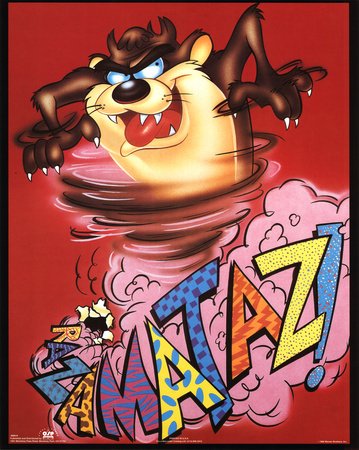 Tasmanian Devil Razamataz Poster Print by Looney Tunes (16 x 20)