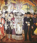 Dream of a Sunday (Diego-Frida) - Poster by Diego Rivera (16.5 x 23.5)