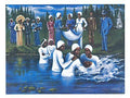 The Baptism by Don Reasor - 18 x 24 inches - Fine Art Print / Poster