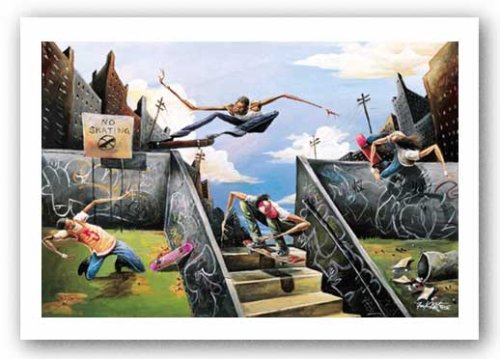 artworkforless.com The Daily Grind (Mini) by Frank Morrison - 8 x 11 inches - Fine Art Print/Poster