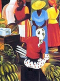 Banana Vendor by Bernard Hoyes - 24 x 18 inches - Signed ed. 999