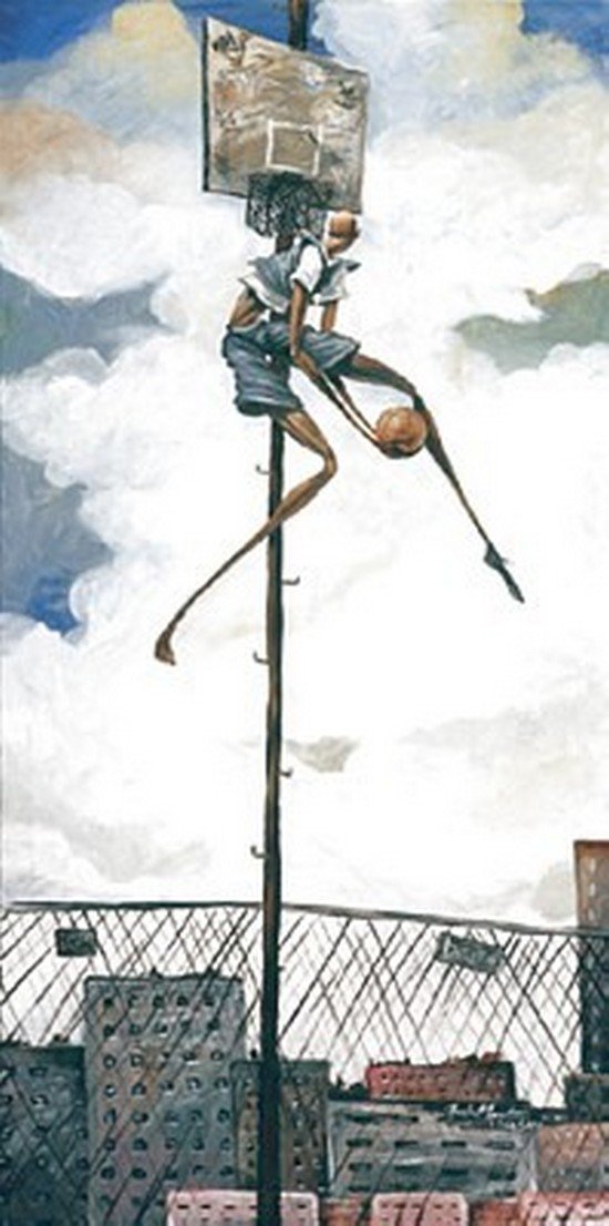 artworkforless.com No Limit by Frank Morrison - 39 x 20 1/2 inches - Fine Art Print/Poster