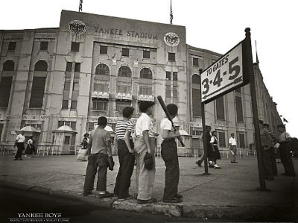 Corbis Yankee Boys Sports Poster Print 32 x 24in