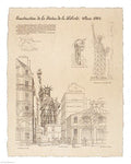Statue of Liberty, Paris by Yves Poinsot - 28 x 22 inches - Fine Art Print / Poster