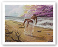 Priceless Black Images Footprints - Male by Lester J. Kern 30"x24" Art Print Poster