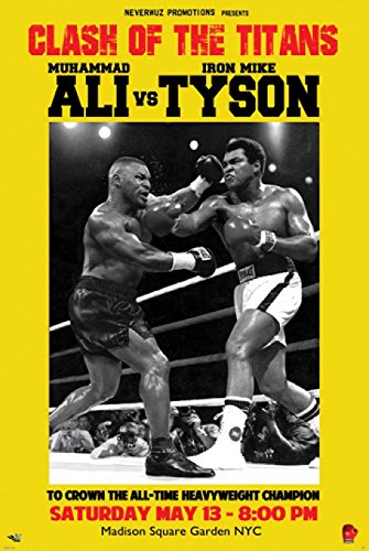 Muhammad Ali vs. Mike Tyson Poster Print (12 x 18)