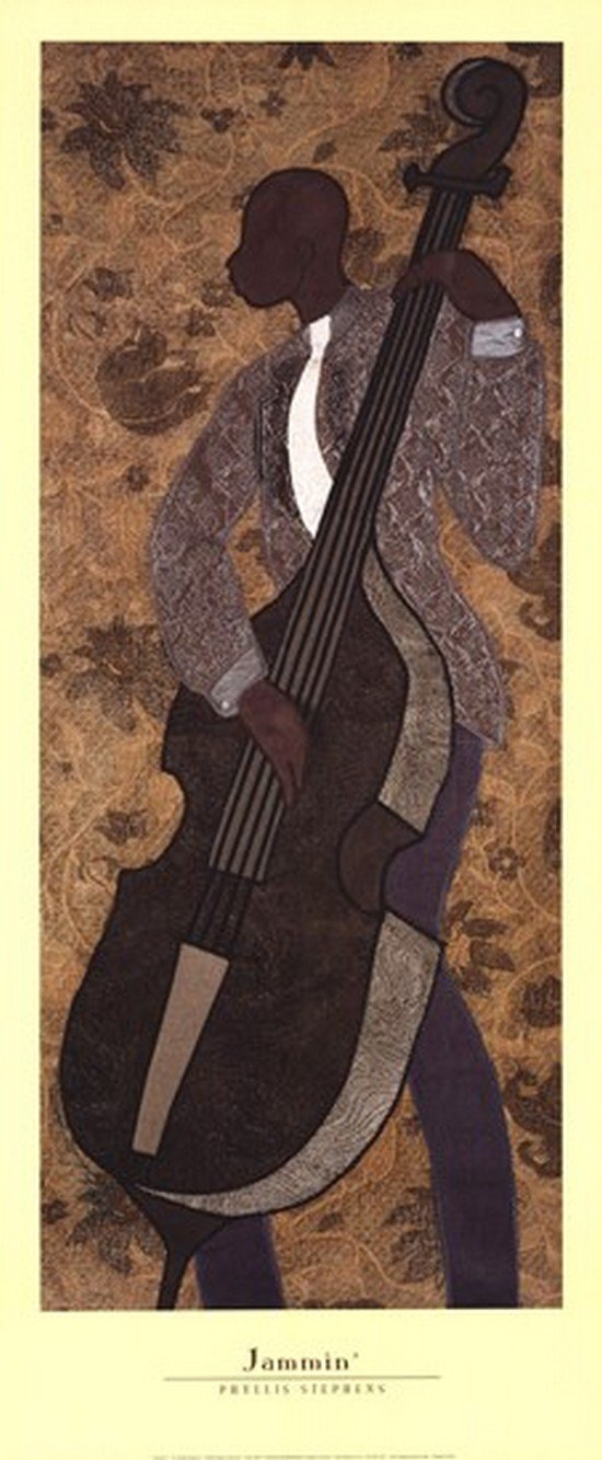 Jammin' - Poster by Phyllis Stephens (14 x 34)