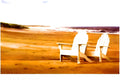 Flying Point Beach by Joseph Reboli. Size: 36 inches width by 24 inches height. Best Quality Art Print Poster.