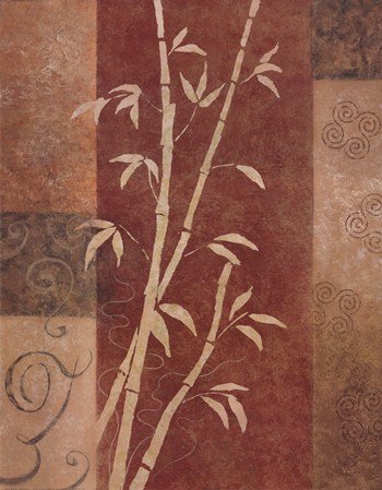 Bamboo Silhouette I - Poster by Viv Bowles (22 x 28)