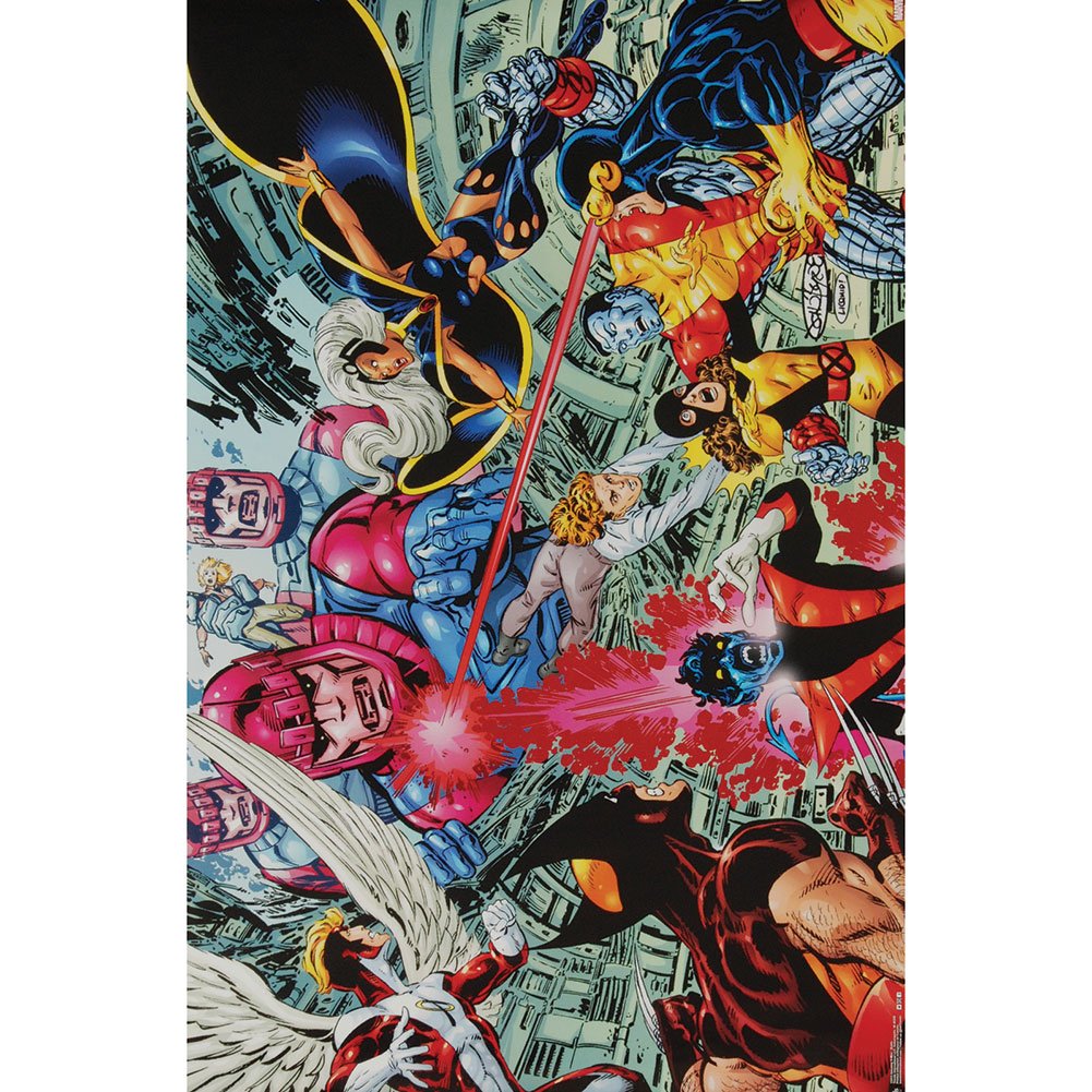 Uncanny X-Men - Battle 34"x22" Art Print Poster