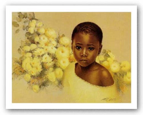 Little Flower by Carl Owens 17"x30" Art Print Poster