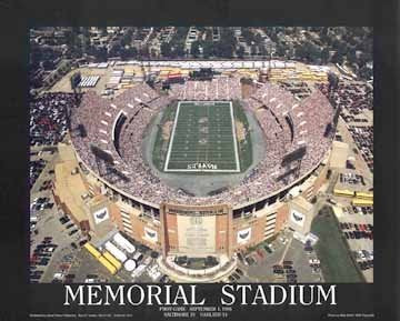 Memorial Stadium, 1st Ravens Game - Baltimore, Maryland by Mike Smith - 22 x 28 inches - Fine Art Print / Poster