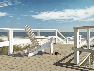artworkforless.com Sun Deck by Daniel Pollera - 26 x 34 inches - Fine Art Print/Poster