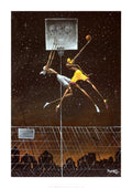 Omega Fly Dunk Art Poster Print by Frank Morrison, 24x34