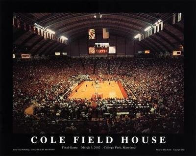 Cole Field House, University of Maryland by Mike Smith - 22 x 28 inches - Fine Art Print / Poster