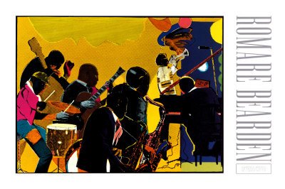 Out Chorus by Romare Bearden - 24 x 36 inches - Fine Art Print / Poster